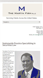 Mobile Screenshot of martinfirmpllc.com